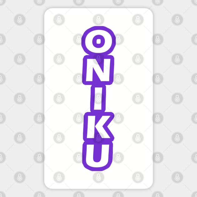 ONIKU: Vertical in Purple Magnet by AislingKiera